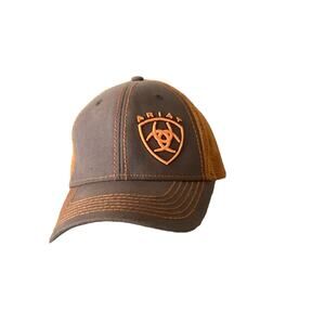 Ariat Trucker Adjustable Snapback Mesh Hat One Size